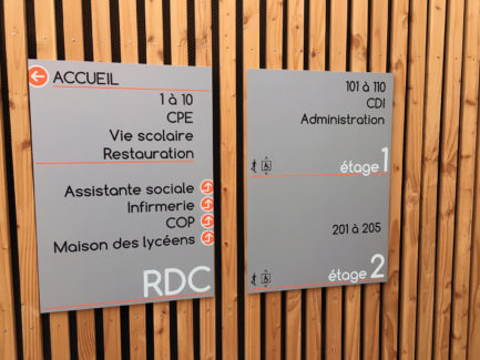 Signalétique extérieure