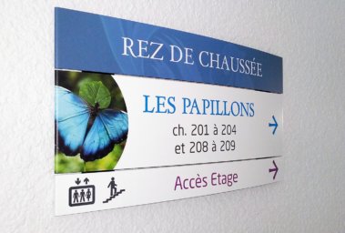 Signalétique intérieure