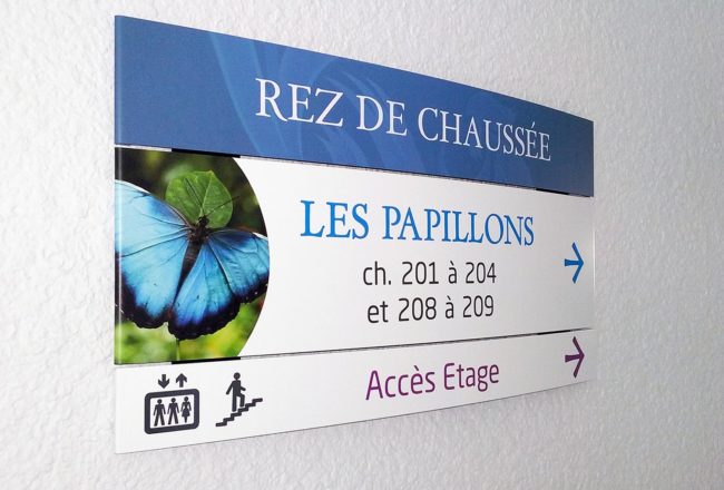 Signalétique intérieure