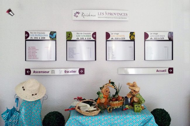 Signalétique intérieure