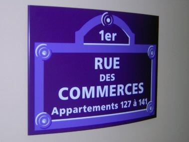 Signalétique intérieure