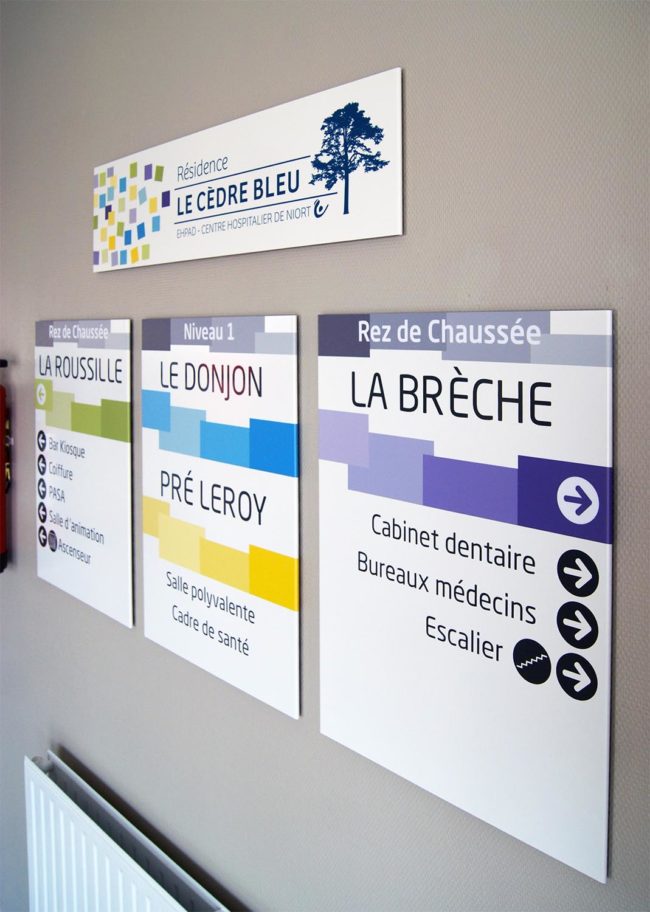 Signalétique intérieure