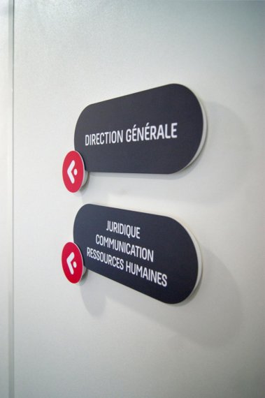 Signalétique intérieure