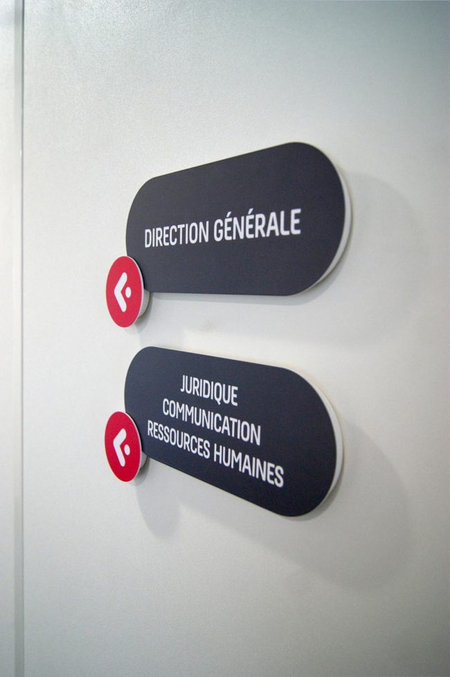 Signalétique intérieure
