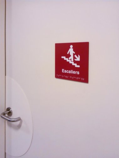 Signalétique intérieure