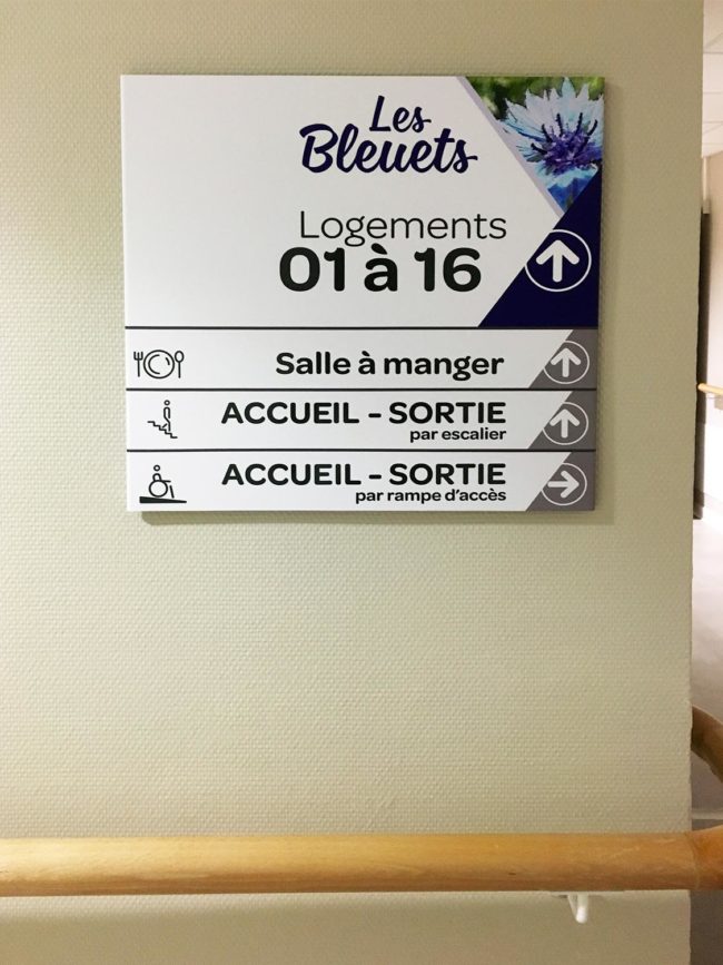 Signalétique intérieure